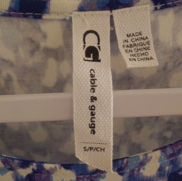 Cable & Gauge knee length summer dress, size small - Picture 2 of 2